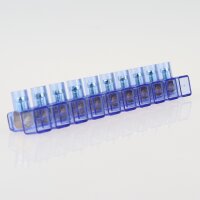 Lüsterklemme transparent 10-polig bis 2,5mm²...