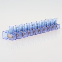Lüsterklemme transparent 10-polig bis 4mm²...