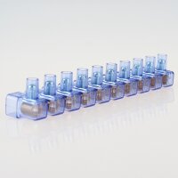 Lüsterklemme transparent 10-polig bis 6mm²...