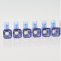 Lüsterklemme transparent 10-polig bis 6mm² – einseitig geschlossen