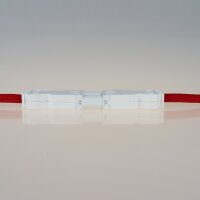 Schnellmontage-Steckverbinder Steckerteil – 230V/16A – weiß, Thermoplast, für individuelle Verbindungsleitungen