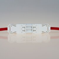 Schnellmontage-Steckverbinder Steckerteil – 230V/16A – weiß, Thermoplast, für individuelle Verbindungsleitungen