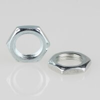 M10x1 Sechskantmutter – 14x3 mm, Metall verzinkt