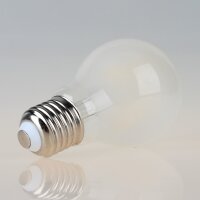 Sigor LED Filament Leuchtmittel 230V/2,5W=(25W) AGL-Form matt E27 Sockel warmweiß dimmbar