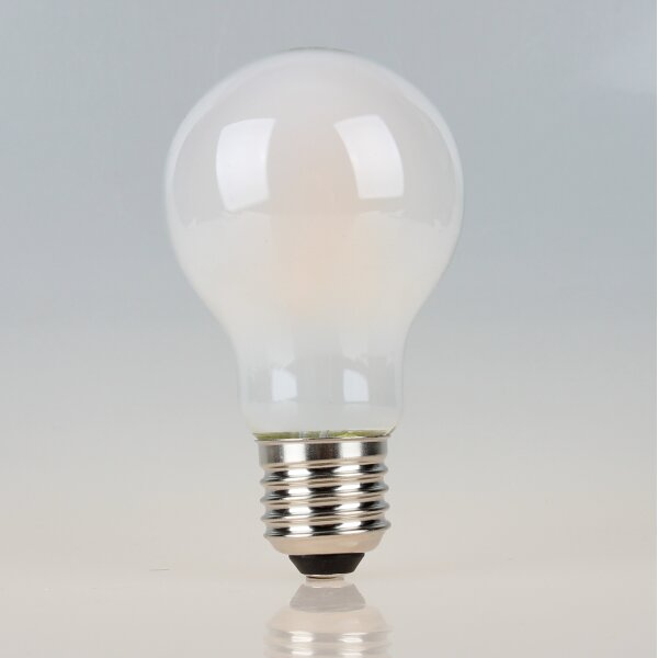 Sigor LED Filament Leuchtmittel 230V/7W=(60W) AGL-Form matt E27 Sockel warmweiß dimmbar