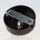 Lampen Baldachin 80 × 25 mm Metall schwarz mit Ringnippel 22 mm – für Kettenaufhängung