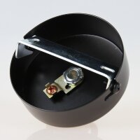 Lampen Baldachin 80 × 25 mm Metall schwarz mit...