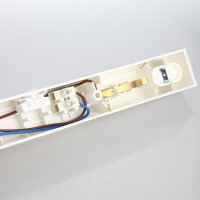 S14s Doppel-Sockel-Fassung für Linestra-Linienlampen 230V/60W, L50 cm, Kunststoff weiß – RZB