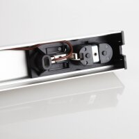 S14d Doppel-Sockel-Fassung für Linestra-Linienlampen 230V/60W, L50 cm, Aluminium silber – RZB