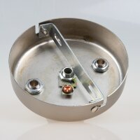 3-Loch Lampen Baldachin 100 × 25 mm Metall in...