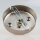 3-Loch Lampen Baldachin 100 × 25 mm Metall in Edelstahloptik mit Ringnippel 22 mm – für Kettenaufhängung