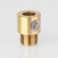 M10x1 Klemmnippel Zugentlastung aus Metall Messing...