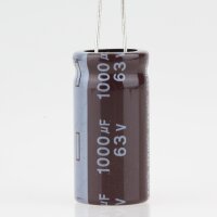 1000uF 63V Elko Elektrolytkondensator Radial 105°...