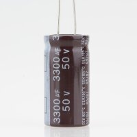 3300uF 50V Elko Elektrolytkondensator Radial 105°...