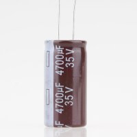 4700uF 35V Elko Elektrolytkondensator Radial 105°...