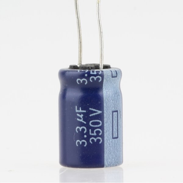 3,3uF 450V Elko Elektrolytkondensator Radial 105° 10x16mm Rastermaß 5mm