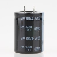 4700uF 63V Snap-In Elko Elektrolytkondensator Radial...