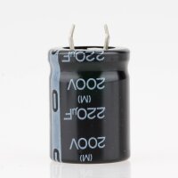 220uF 200V Snap-In Elko Elektrolytkondensator Radial...