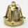 Lampenschirm Lampen Glashalter 62x57mm aus Messingblech roh für alle E14 und E27 Fassungen geeignet