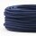 Textilkabel Stoffkabel marineblau 3-adrig 3x0,75 Gummischlauchleitung 3G 0,75 H03VV-F textilummantelt