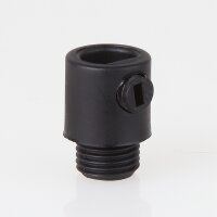 M10x1 Klemmnippel Zugentlastung Schwarz mit...