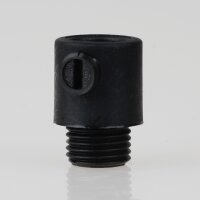 M10x1 Klemmnippel Zugentlastung Schwarz mit...