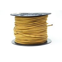 Textilkabel Stoffkabel beige 2-adrig 2x0,75...