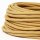 Textilkabel Stoffkabel beige 2-adrig 2x0,75 Zug-Pendelleitung S03RT-F
