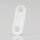 Polyamidschelle für Kabel – Zugentlastung, weiß, Lochabstand 20 mm, 30 x 10 x 4 mm