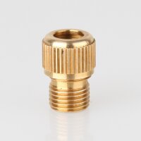 M10x1 Zugentlastung aus Metall Messing roh unbehandelt...