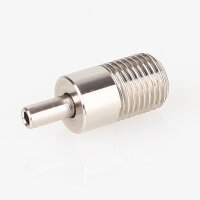 Messing Seilstopper, vernickelt, 10x17 mm, M10x1x10 mm...