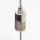 Messing Seilstopper, vernickelt, 10x17 mm, M10x1x10 mm Außengewinde
