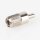 Messing Seilstopper, vernickelt, 10x17 mm, M10x1x10 mm Außengewinde