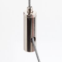 M5 Innengewinde Messing Seilstopper 9x29 mm mit...
