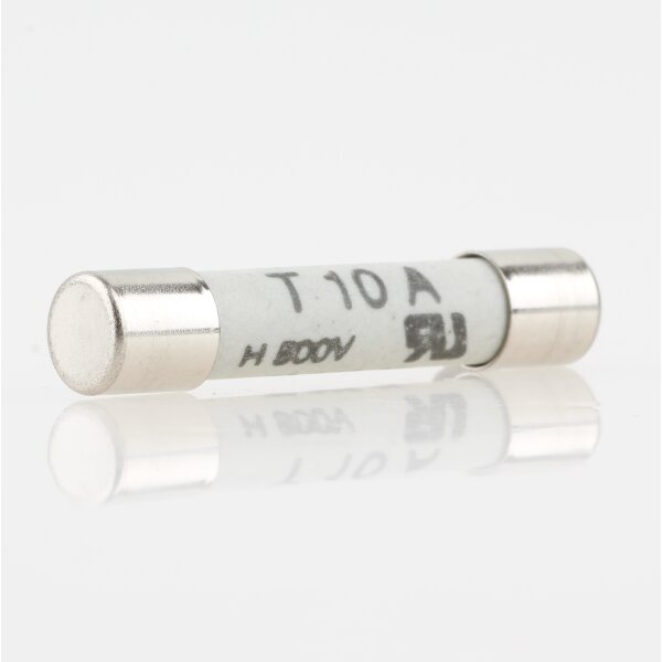 10A Keramik-Sicherung 500V 6,3x32mm träge