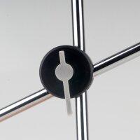 Ersatz-Scheibengelenk aus schwarzem Kunststoff 10/13 mm für Gelenkarm-Stehlampen der 70er Jahre