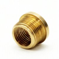 Reduzier Trompetennippel Gewinde-Adapter 15x10mm Messing...