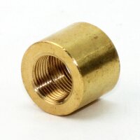 Reduzier-Muffe Gewinde-Adapter Messing roh M16x1...