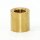 Reduzier-Muffe Gewinde-Adapter Messing roh M10x1 Innengewinde auf M8x1 Innengewinde
