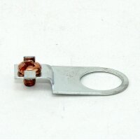 Erdleiterbrücke Ringöse mit Erdklemme M3 Metall...