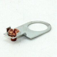 Erdleiterbrücke Ringöse mit Erdklemme M3 Metall...