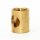 Auslass-Muffe Gewinde-Adapter Messing roh M10x1 Innengewinde auf M10x1 Innengewinde 12x15mm