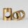 Auslass-Muffe Gewinde-Adapter Messing roh M10x1 Innengewinde auf M10x1 Innengewinde 12x15mm