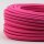 Textilkabel Stoffkabel pink 3-adrig 3x0,75 Gummischlauchleitung 3G 0,75 H03VV-F textilummantelt