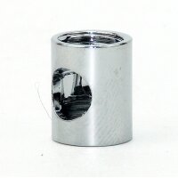 Auslass-Muffe Gewinde-Adapter verchromt M10x1...