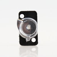 Einbau-Zugschalter 1-polig EIN/AUS 250V/2A L28x15x15mm mit Zugschnurführung für Lampen