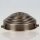 Lampenschirm Glashalter 89x34mm Antik Fume für E14 und E27 Fassung