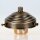 Lampenschirm Glashalter 89x34mm Antik Fume für E14 und E27 Fassung