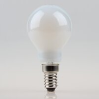 Sigor E14 LED Filament Tropfenlampe opal 4,5W (35W) 2700K...