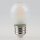 Sigor E27 LED Filament Tropfenlampe matt 4,5W = (40W) 470lm warmweiß dimmbar